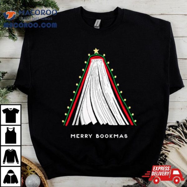 Merry Bookmas Christmas Tree Shirt