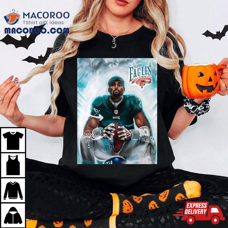 Merry Gameday Philadelphia Eagles Vs New York Giants Nfl Official Poster Shirt Merry Gameday Philadelphia Eagles Vs New York Giants Nfl Official Poster Shirt