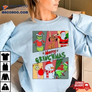 Merry Grinchmas Happy Holiday Tshirt