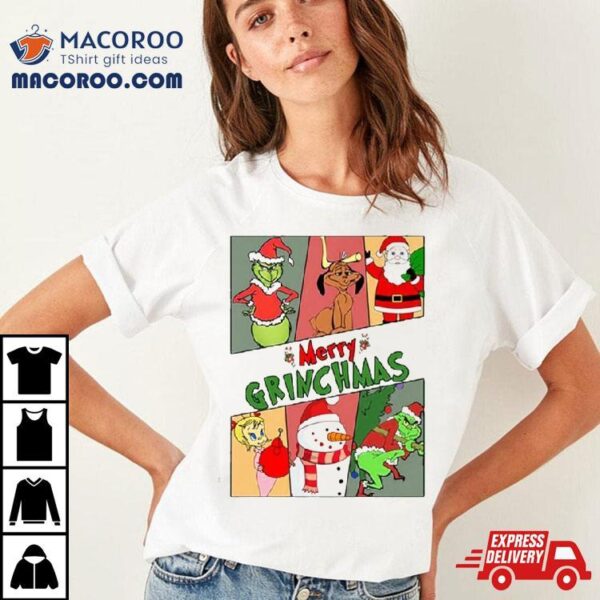 Merry Grinchmas Happy Holiday T Shirt