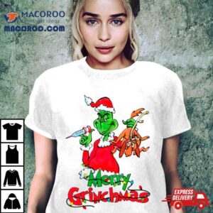 Merry Grinchmas Nurse Merry Christmas Shirt