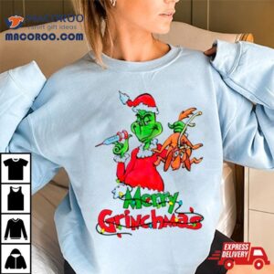 Merry Grinchmas Nurse Merry Christmas Tshirt