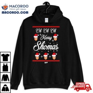 Merry Shomas Shohei Ohtani Santa Ugly Christmas Sweater Tshirt