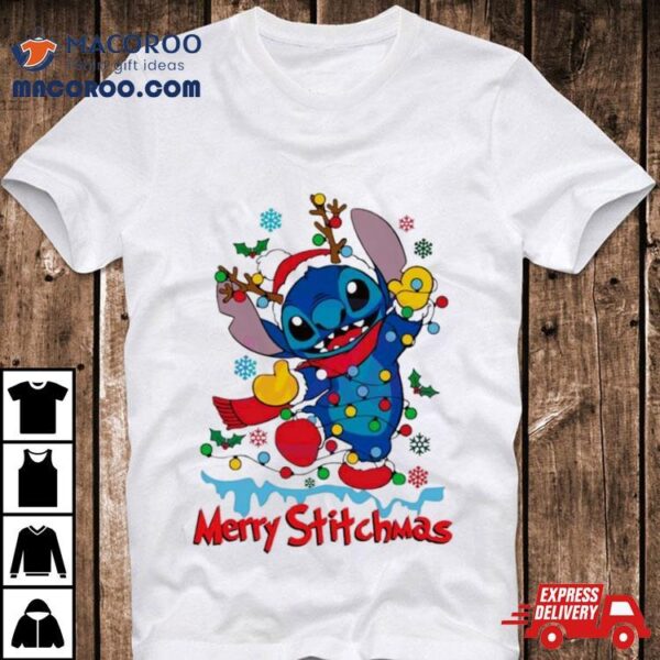 Merry Stitchmas Santa Merry Christmas Shirt