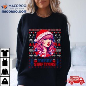 Merry Swiftmas Ugly Christmas Tshirt