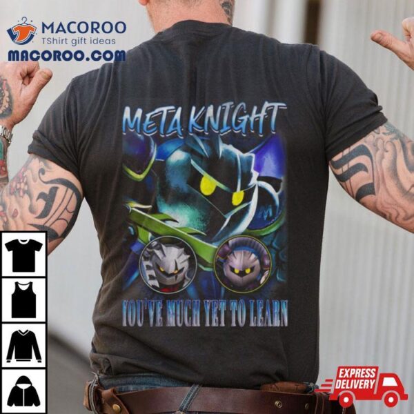 Meta Knight Vintage Rapper Tee Shirt