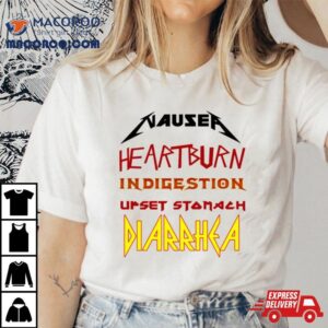 Metal Stomach Tour Iconic Def Leppard Tshirt