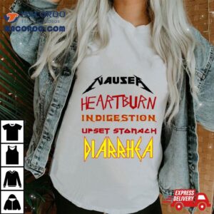 Metal Stomach Tour Iconic Def Leppard Tshirt