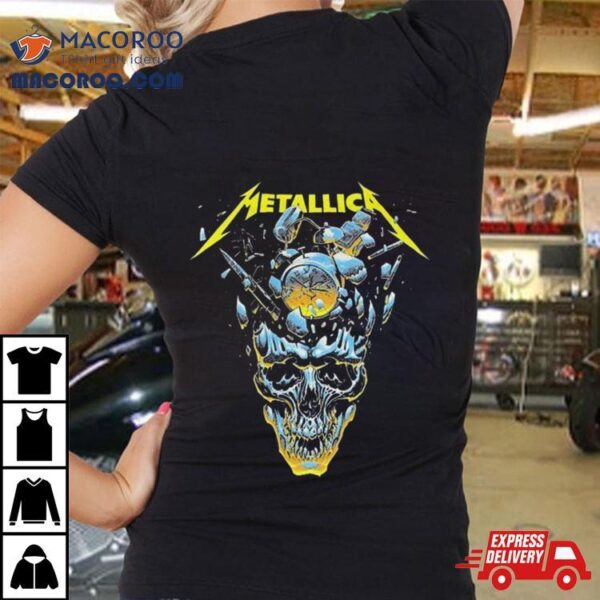 Metallica Band Tour 2023 2024 Music Event T Shirt