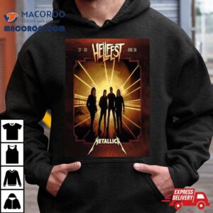 Metallica Hellfest Poster Tshirt