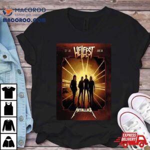 Metallica Hellfest Poster Tshirt