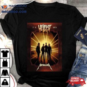 Metallica Hellfest Poster Tshirt