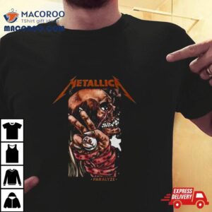 Metallica M72 Merch Store 2023 Paralyze Fan Gifts Two Sides T Shirt