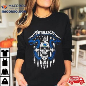 Metallica Snake Skull Golden State Warriors Logo Gildan 2023 Shirt