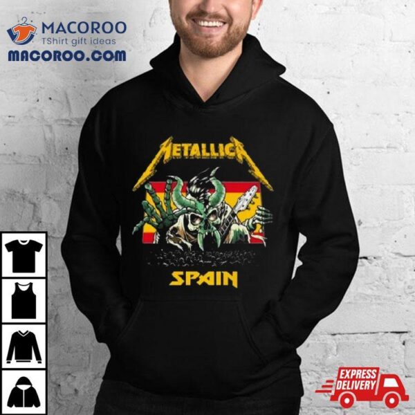 Metallica Spain 2024 T Shirt