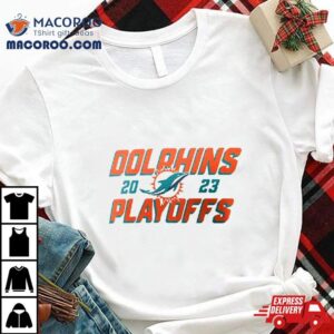 Miami Dolphins 2023 Nfl Playoffs Iconic T Shirt