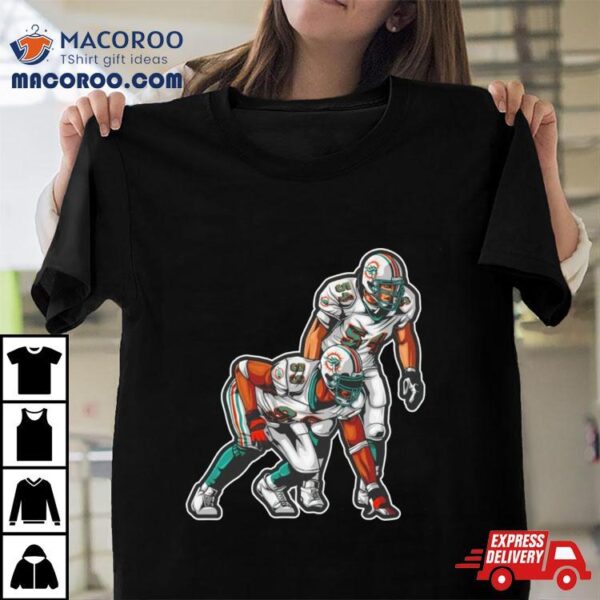 Miami Dolphins Hof Duo Shirt