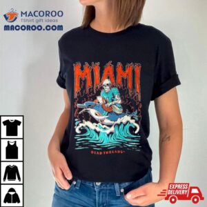 Miami Dolphins Tua Tagovailoa Football Skeleton Dead Threads Tshirt