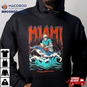 Miami Dolphins Tua Tagovailoa Football Skeleton Dead Threads Tshirt