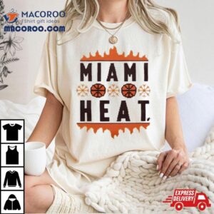 Miami Heat Holiday Ugly Christmas Tshirt