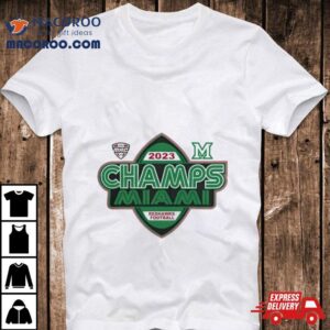 Miami Redhawks Mac Champions Tshirt