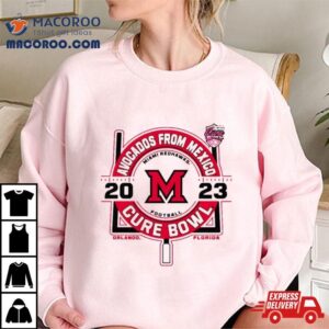 Miami Redhawks Football Cure Bowl Tshirt