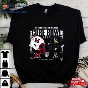 Miami Redhawks Vs Appalachian State Mountaineers Cure Bowl Helme Tshirt