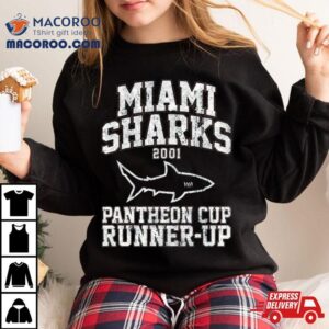 Miami Sharks Pantheon Cup Runner Up Tshirt