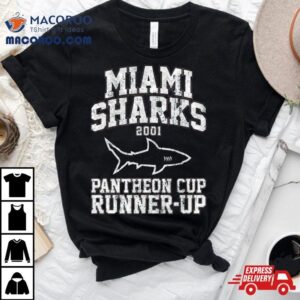 Miami Sharks Pantheon Cup Runner Up Tshirt