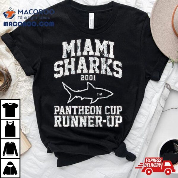 Miami Sharks Pantheon Cup Runner Up Shirt