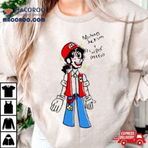 Michael Jackson Super Mario Tshirt