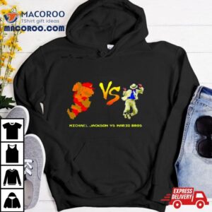 Michael Jackson Vs Mario Bros Video Game Tshirt