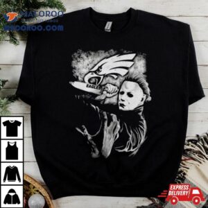 Michael Jason Myers Friday The 13th Philadelphia Eagles Halloween 2023 T Shirt