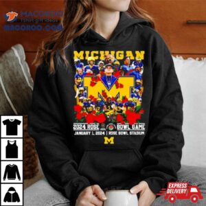 Michigan Rose Bowl Game January Bowl Season Tshirt