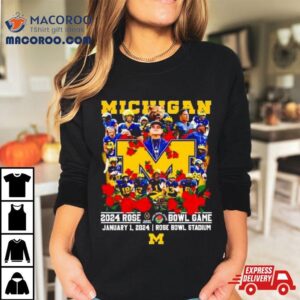 Michigan Rose Bowl Game January Bowl Season Tshirt