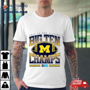 Michigan Football 2023 Big Ten Champions Shirt