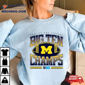 Michigan Football Big Ten Champions Tshirt