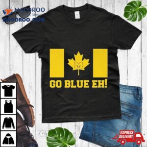 Michigan Go Blue Canada T Shirt