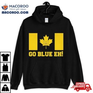 Michigan Go Blue Canada Tshirt