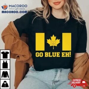 Michigan Go Blue Canada Tshirt