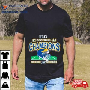 Michigan Wolverines Bg Football Conference Champions Tshirt