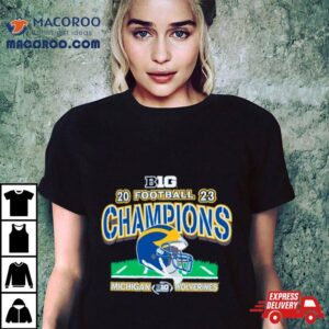 Michigan Wolverines Bg Football Conference Champions Tshirt