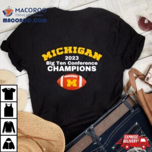 Michigan Wolverines Big Ten Conference Champions Tshirt