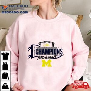 Michigan Wolverines Big Ten Football Conference Champions Tri Blend Tshirt