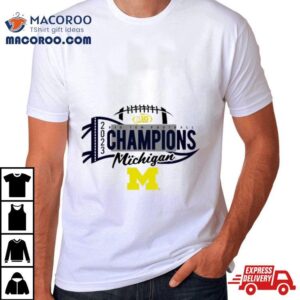 Michigan Wolverines Big Ten Football Conference Champions Tri Blend Tshirt