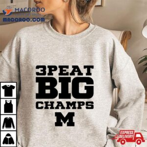 Michigan Wolverines Peat Big Champs Classic Tshirt