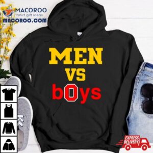 Michigan Wolverines And Ohio State Buckeyes Men Vs Boys Tshirt