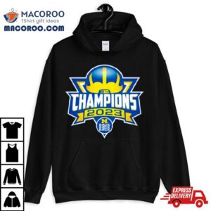 Michigan Wolverines Back To Back To Back Bg Champions Tshirt