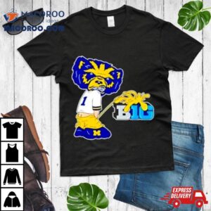 Michigan Wolverines Piss On Big Ten Tshirt