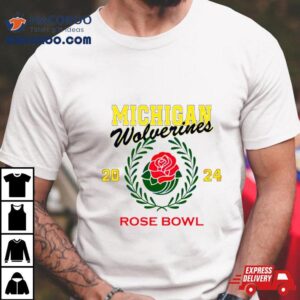 Michigan Wolverines Rose Bowl Tshirt